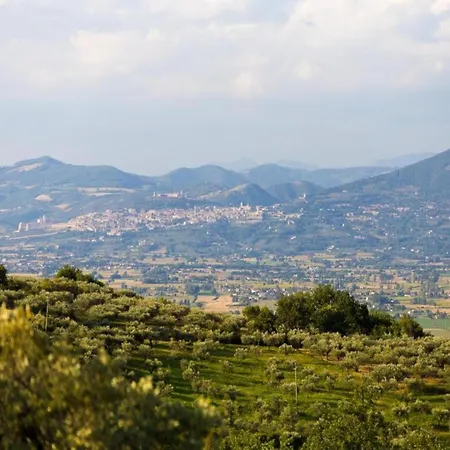 In Cannara With Pool Near Assisi فيلة Tordandrea